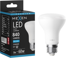 Mexen Nova LED-Glühbirne E27, R63, 8W, Kalt - 6500K, 840 lm - L104-E27-0865-01