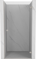 Mexen Lunar-B Schwenkbare Duschkabinentür rechts 45 cm, transparent, gebürsteter Nickel - 832-045-000-97-00-P