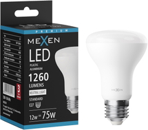 Mexen Nova LED-Glühbirne E27, R63, 12W, Neutral - 4000K, 1260 lm - L104-E27-1240-01