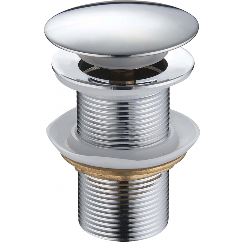 Mexen Klick-Klack-Stöpsel rund, Chrom - 79910-00