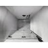 Mexen Lunar-F faltbare Duschkabinentür links 55 cm, transparent, gebürstetes Gun Gray - 836-055-000-66-00-L