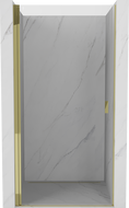 Mexen Mist-B schwenkbare Duschttür 55 cm, transparent, gold - 8A2-055-000-50-00