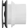 Mexen AXS 120 Badezimmerlüfter mit Feuchtigkeitssensor, schwarz - W9601-125H-70