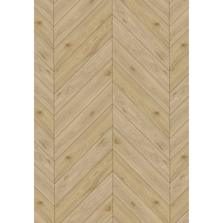 Mexen Charter Oak Vinylpaneele französisches Fischgrat 650 x 127 mm SPC 6,5 mm, IPEX 1,5 mm Unterlage, 4 V-Fuge, Eiche - F1281