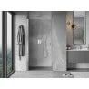 Mexen Mist-B Duschdrehfalttür 85 cm, transparent, Chrom - 8A2-085-000-01-00