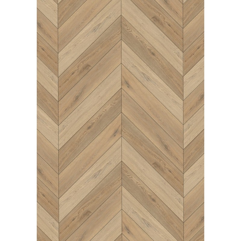 Mexen Rocky Mountain Vinylpaneele Französisches Fischgrät 650 x 127 mm SPC 6,5 mm, IXPE Unterlage 1,5 mm, 4 V-Fuge, Eiche -
