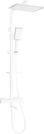 Mexen CQ54 Badewannen-Duschset mit Regenduschkopf und Thermostatarmatur, weiß/chrom - 779105495-21