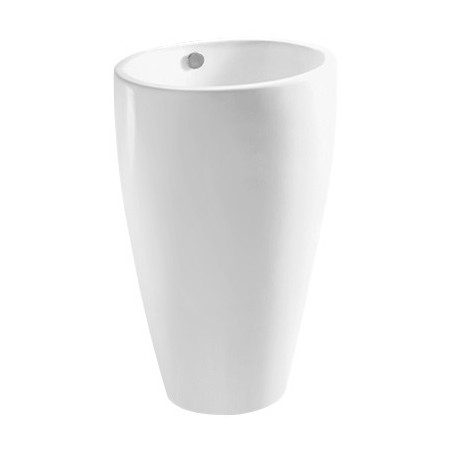 Mexen Nea freistehendes Waschbecken 50 x 38 cm, weiß - 26055000