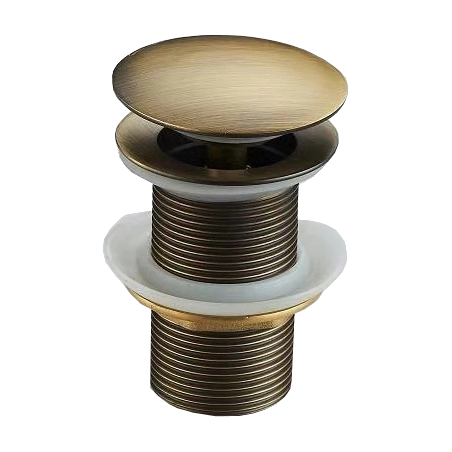 Mexen Klack-Klack Stöpsel rund, Antik Bronze - 79910-30