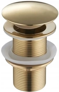 Mexen Klick-Klack Ablauf rund, gold - 79910-50