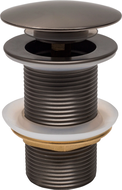 Mexen Klick-Klack Abfluss rund, Graphit - 79910-66