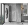Mexen Mist L Duschpendeltür 105 cm, transparent, Chrom - 8A4L-105-000-01-00