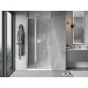 Mexen Mist L Dusche Tür Scharnier 115 cm, transparent, Chrom - 8A4L-115-000-01-00
