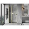 Mexen Mist L Duschpendeltür 95 cm, transparent, gold - 8A4L-095-000-50-00