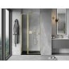 Mexen Mist L Duschschwingtür 115 cm, transparent, gold - 8A4L-115-000-50-00