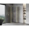 Mexen Mist L Runddusche zum Schwenken 90 x 90 cm, transparent, gold - 8A32L-090-090-50-00