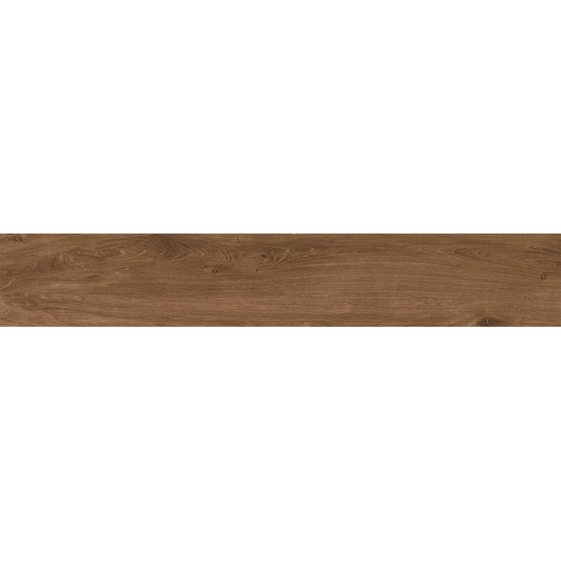 Mexen Avocado Brauner glasierter Feinsteinzeug rekt. G1, holzähnliche Boden- und Wandfliese 120 x 20 cm, matt