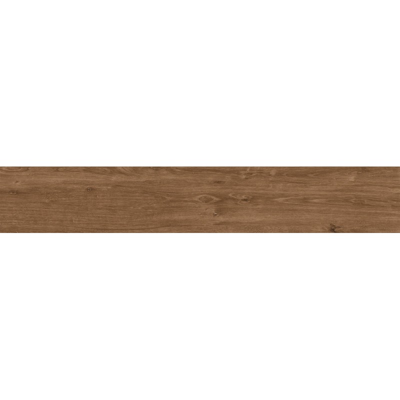 Mexen Avocado Brauner glasiertes Feinsteinzeug rekt. G1, holzähnliche Boden- und Wandfliese 120 x 20 cm, matt - TL601-120-020-02
