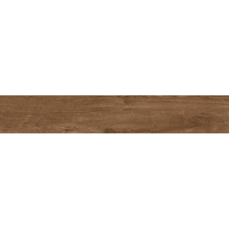 Mexen Avocado Brauner glasiertes Feinsteinzeug rekt. G1, holzähnliche Boden- und Wandfliese 120 x 20 cm, matt - TL601-120-020-02