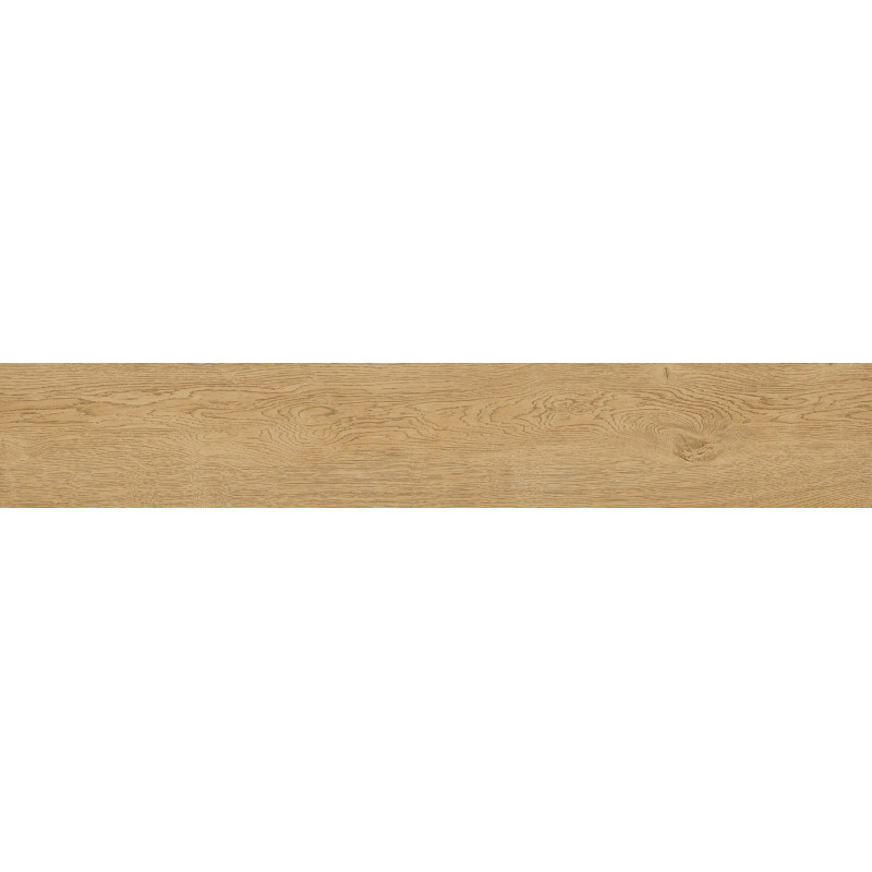 Mexen Gaatha Almond glasiertes Steinzeug rektifiziert G1, holzähnliche Fliese für Boden und Wand 120 x 20 cm, matt