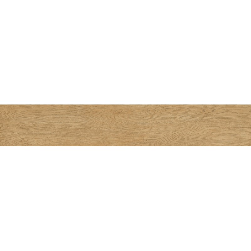 Mexen Gaatha Almond glasiertes Feinsteinzeug rekt. G1, holzähnliche Boden- und Wandfliese 120 x 20 cm, matt - TL603-120-020-00
