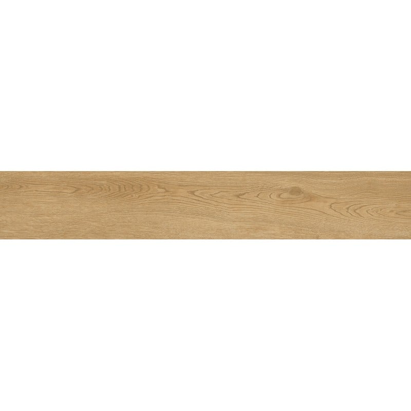 Mexen Gaatha Almond glasiertes Feinsteinzeug rekt. G1, holzähnliche Boden- und Wandfliese 120 x 20 cm, matt - TL603-120-020-00