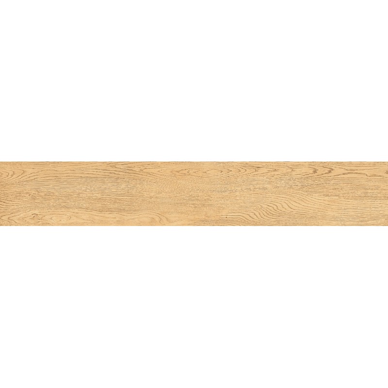 Mexen Gaatha Rialto glasiertes rektifiziertes Feinsteinzeug G1, holzähnliche Boden- und Wandfliese 120 x 20 cm, matt