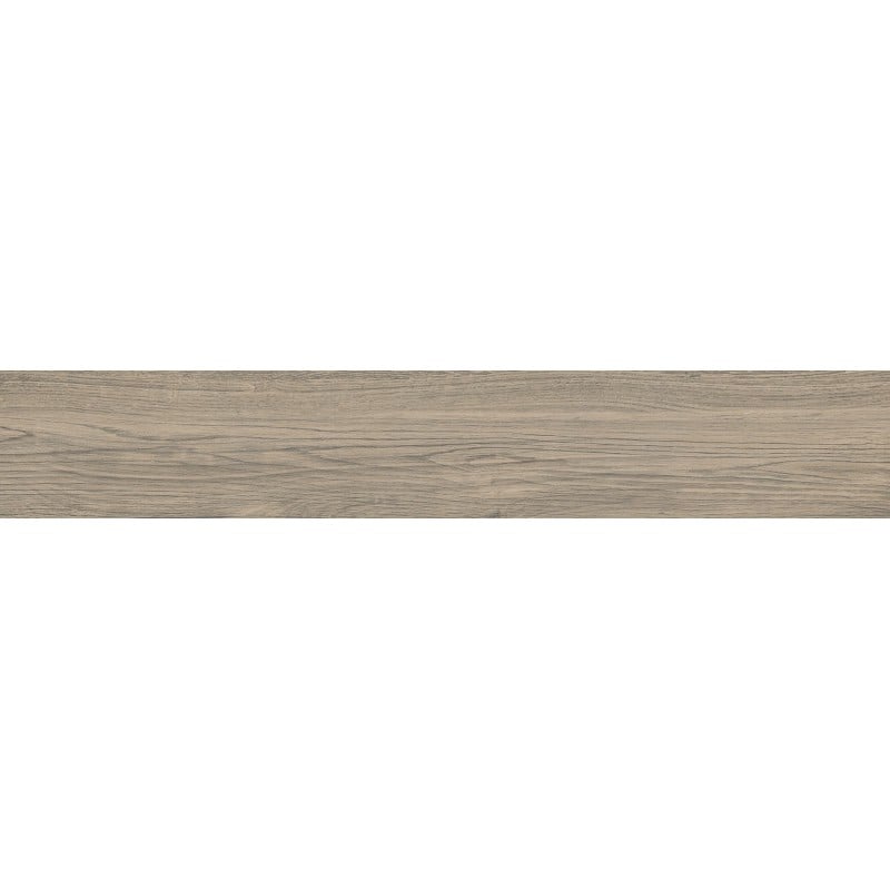 Mexen Gaatha Tortora glasiertes Feinsteinzeug rekt. G1, holzähnliche Boden- und Wandfliese 120 x 20 cm, matt - TL603-120-020-03