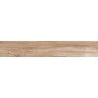 Mexen Indica Beige glasierte Feinsteinzeug-Fliese rektifiziert G1, holzähnliche Boden- und Wandfliese 120 x 20 cm, matt