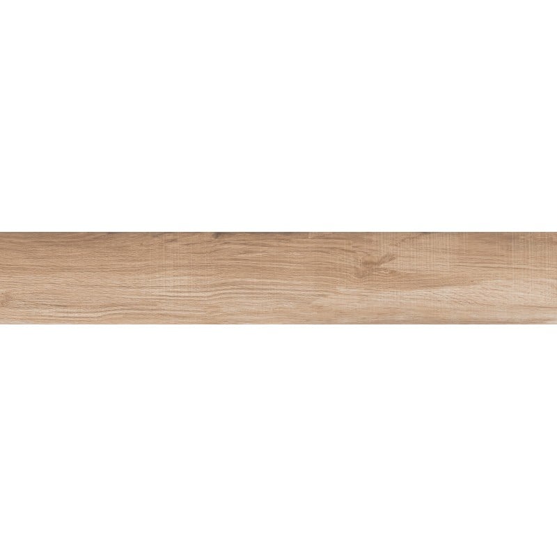 Mexen Indica Beige glasierte Feinsteinzeug-Fliese rektifiziert G1, holzähnliche Boden- und Wandfliese 120 x 20 cm, matt