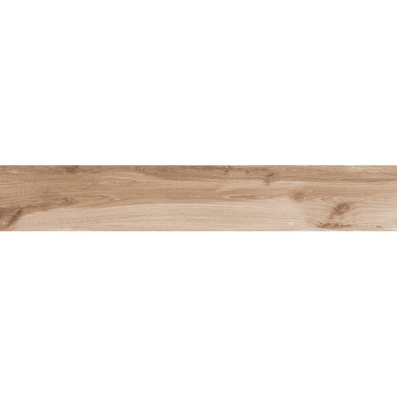 Mexen Indica Beige glasierte Feinsteinzeug-Fliese rektifiziert G1, holzähnliche Boden- und Wandfliese 120 x 20 cm, matt