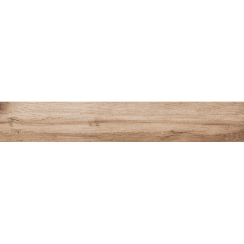 Mexen Indica Beige glasierte Feinsteinzeug-Fliese rektifiziert G1, holzähnliche Boden- und Wandfliese 120 x 20 cm, matt