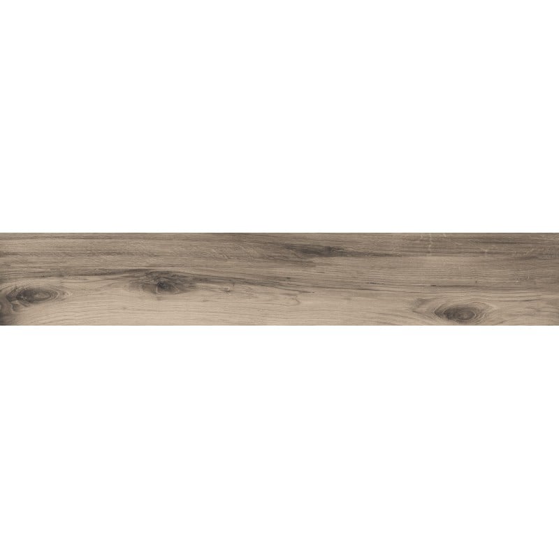 Mexen Indica Schwarze glasiertes Feinsteinzeug rek. G1, holzähnliche Boden-Wandfliese 120 x 20 cm, matt - TL604-120-020-01