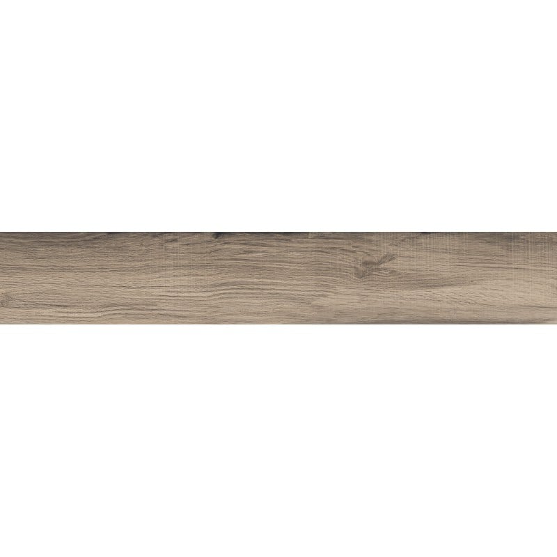 Mexen Indica Schwarze glasiertes Feinsteinzeug rek. G1, holzähnliche Boden-Wandfliese 120 x 20 cm, matt - TL604-120-020-01