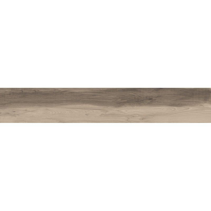 Mexen Indica Schwarze glasiertes Feinsteinzeug rek. G1, holzähnliche Boden-Wandfliese 120 x 20 cm, matt - TL604-120-020-01