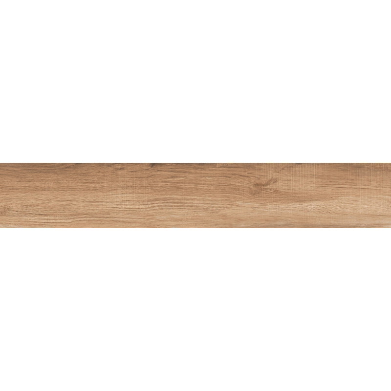 Mexen Indica Brauner glasiert rektifizierter G1 Feinsteinzeug, holzähnliche Boden- und Wandfliese 120 x 20 cm, matt
