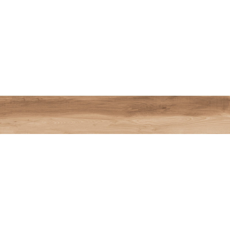 Mexen Indica Brauner glasiert rektifizierter G1 Feinsteinzeug, holzähnliche Boden- und Wandfliese 120 x 20 cm, matt