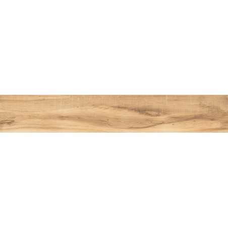 Mexen Indica Honey glasiertes Feinsteinzeug rekt. G1, holzähnliche Boden- und Wandfliese 120 x 20 cm, matt - TL604-120-020-03