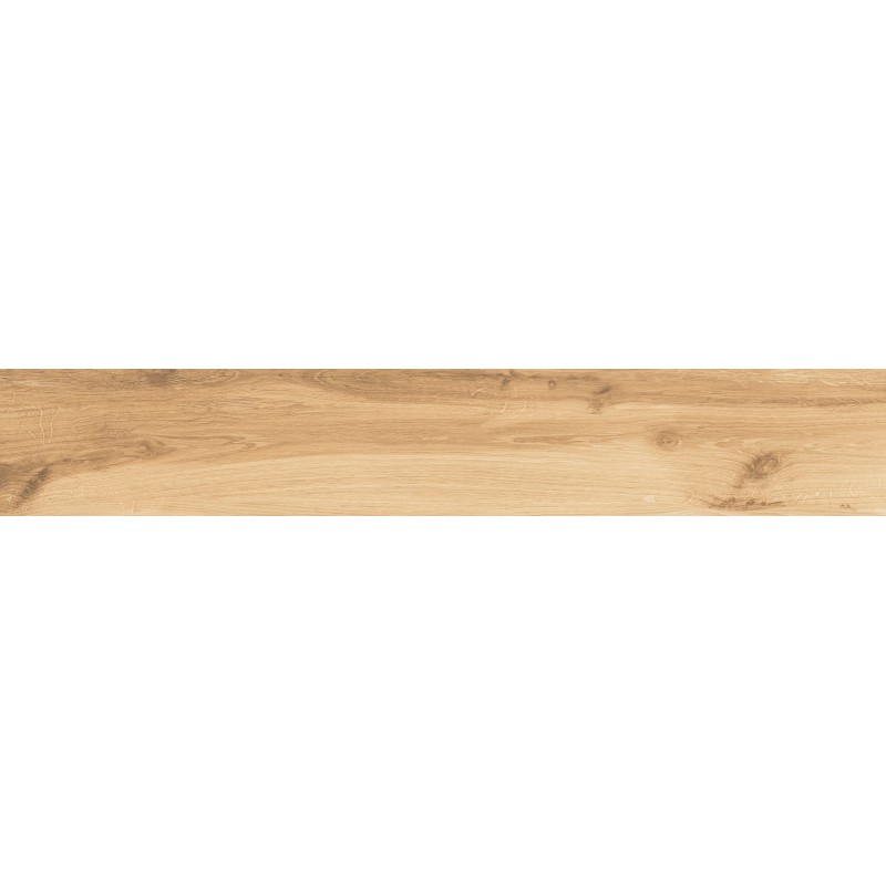 Mexen Indica Honey glasiertes Feinsteinzeug rekt. G1, holzähnliche Boden- und Wandfliese 120 x 20 cm, matt - TL604-120-020-03