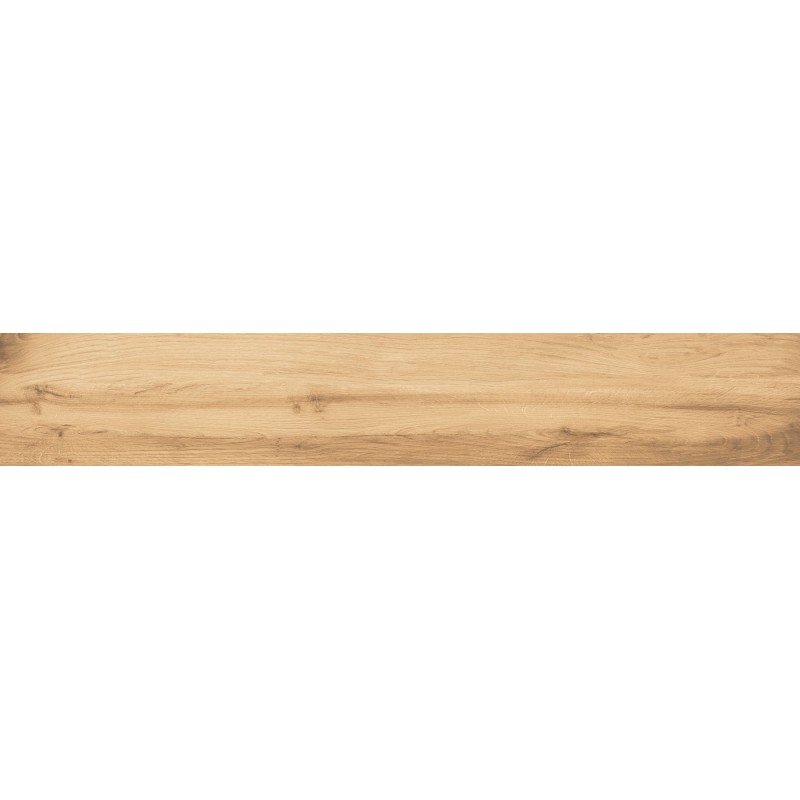 Mexen Indica Honey glasiertes Feinsteinzeug rekt. G1, holzähnliche Boden- und Wandfliese 120 x 20 cm, matt - TL604-120-020-03