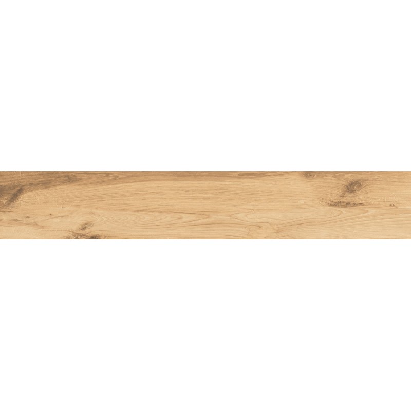 Mexen Indica Honey glasiertes Feinsteinzeug rekt. G1, holzähnliche Boden- und Wandfliese 120 x 20 cm, matt - TL604-120-020-03