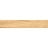 Mexen Jasperwood Beigefarbene, glasierte, rektifizierte Gresfliese G1, holzähnliche Boden- und Wandfliese 120 x 20 cm, matt