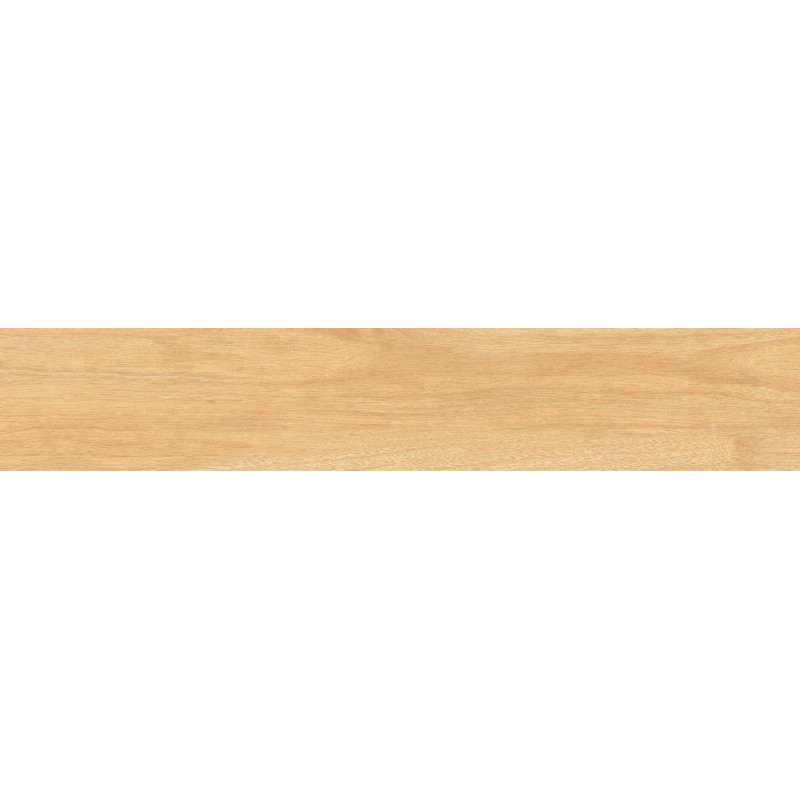 Mexen Jasperwood Beigefarbene, glasierte, rektifizierte Gresfliese G1, holzähnliche Boden- und Wandfliese 120 x 20 cm, matt