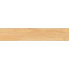 Mexen Jasperwood Beigefarbene, glasierte, rektifizierte Gresfliese G1, holzähnliche Boden- und Wandfliese 120 x 20 cm, matt