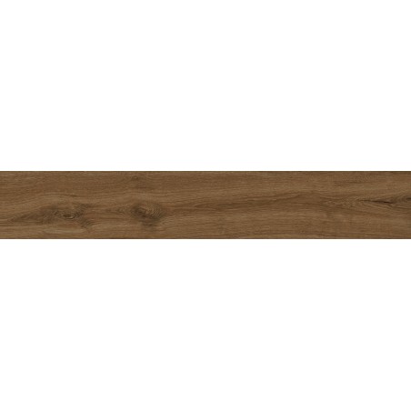 Mexen Lichi  Noce glasiertes Feinsteinzeug rekt. G1, holzähnliche Boden- und Wandfliese 120 x 20 cm, matt - TL606-120-020-02
