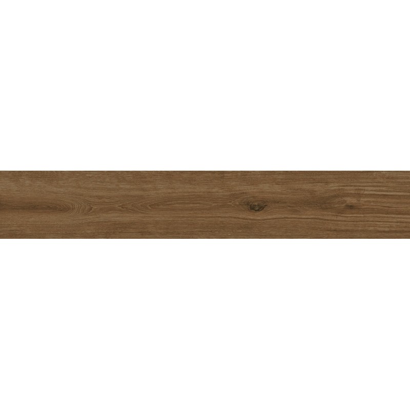 Mexen Lichi  Noce glasiertes Feinsteinzeug rekt. G1, holzähnliche Boden- und Wandfliese 120 x 20 cm, matt - TL606-120-020-02