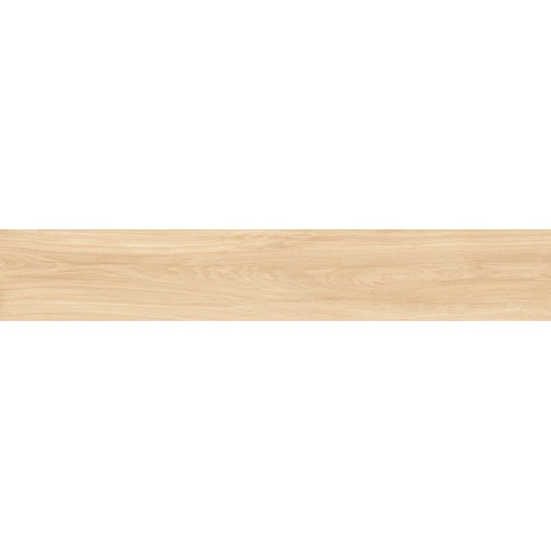Mexen Liston Avorio glasiertes Feinsteinzeug rekt. G1, holzähnliche Boden- und Wandfliese 120 x 20 cm, matt - TL607-120-020-00