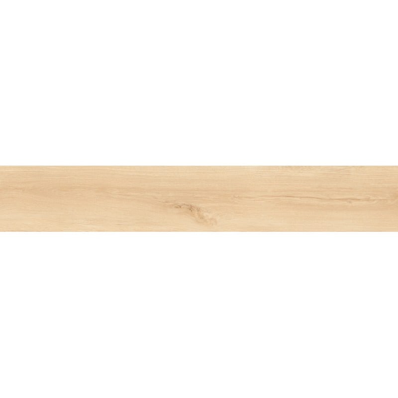 Mexen Liston Avorio glasiertes Feinsteinzeug rekt. G1, holzähnliche Boden- und Wandfliese 120 x 20 cm, matt - TL607-120-020-00