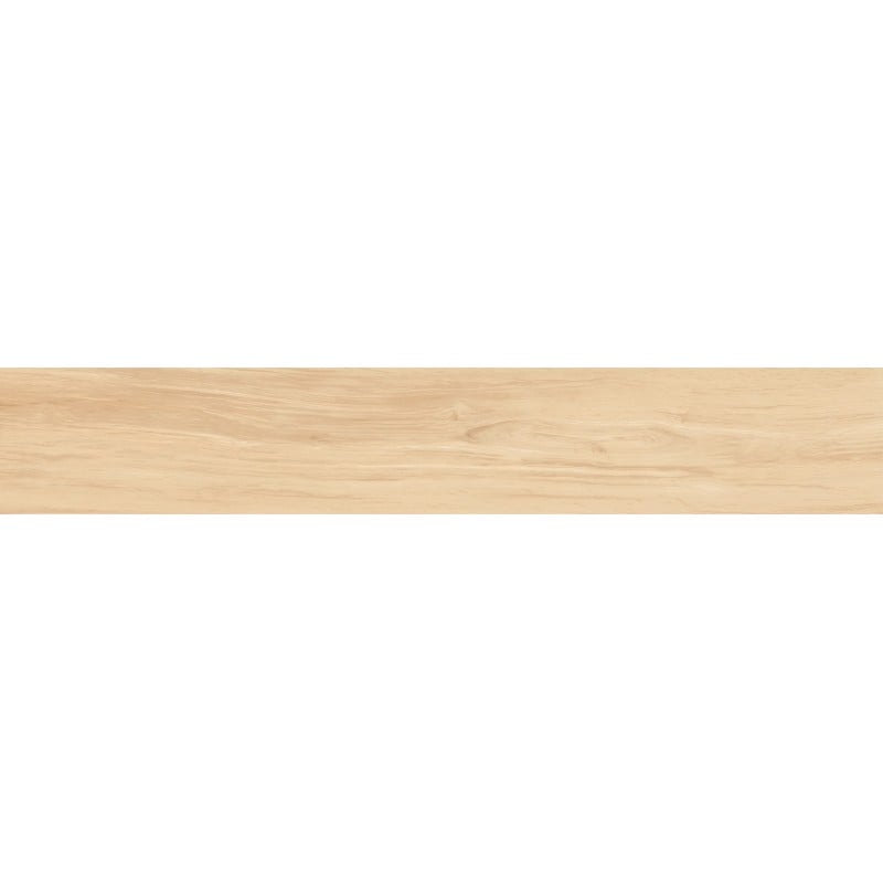 Mexen Liston Avorio glasiertes Feinsteinzeug rekt. G1, holzähnliche Boden- und Wandfliese 120 x 20 cm, matt - TL607-120-020-00