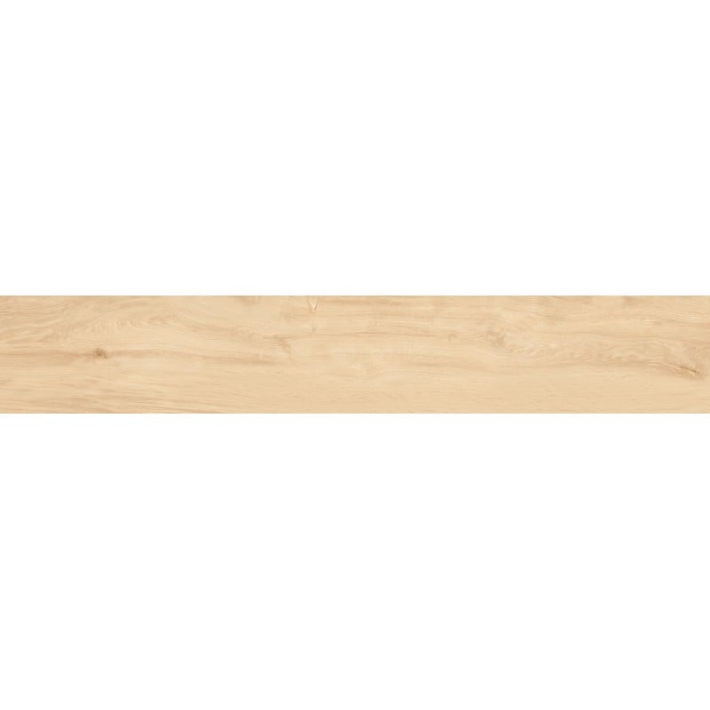 Mexen Liston Avorio glasiertes Feinsteinzeug rekt. G1, holzähnliche Boden- und Wandfliese 120 x 20 cm, matt - TL607-120-020-00
